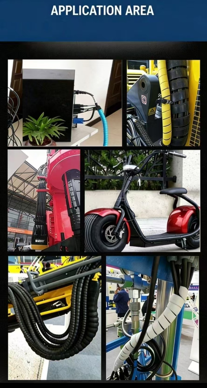 12mm High-pressure Rubber Hose Spiral Sheath, High-temperature Resistant Rubber Hose Sheath