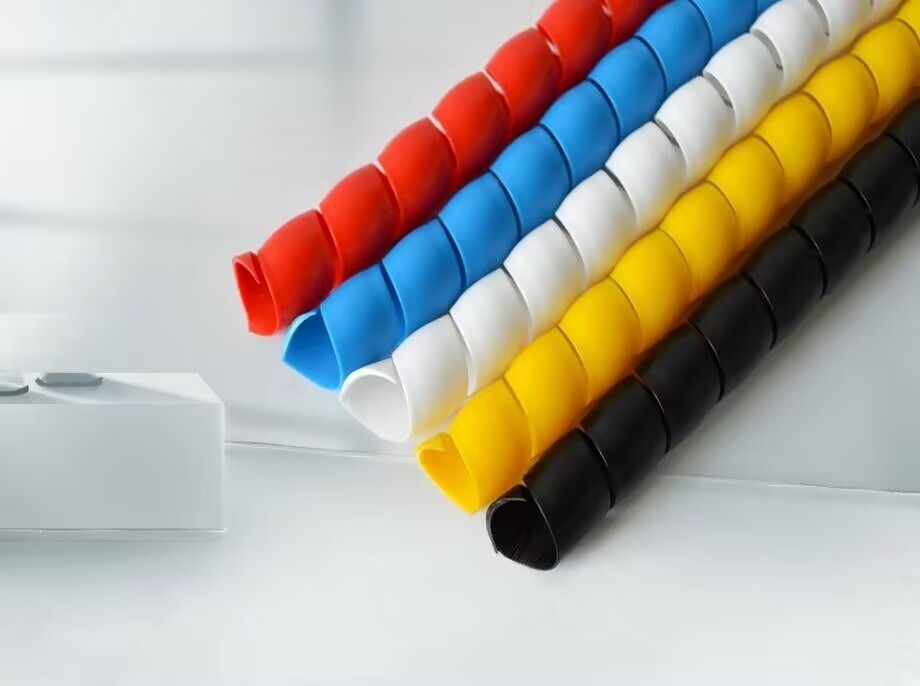 Modified PP Hydraulic Hose Protective Sleeve Oil Pipe Spiral Protective Sleeve